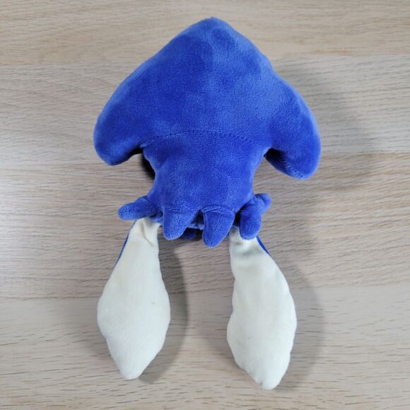 Nintendo Splatoon 10" Plush Stuffed Animal Blue Squid Kid Gaming Collectable Toy - Picture 2 of 3